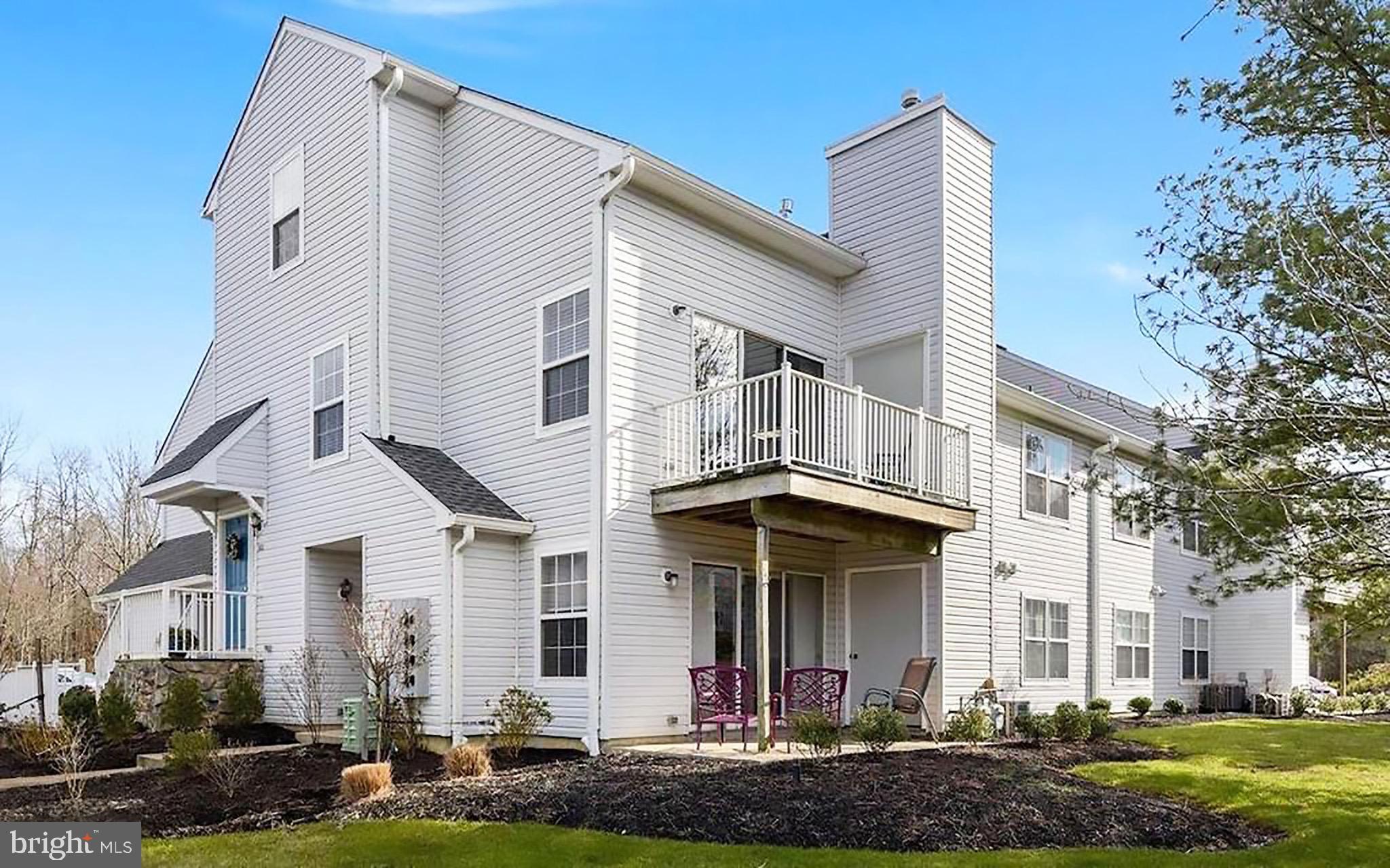 1506 Squirrel Road Marlton, NJ 08053 - Photo 3 of 24 1506 Squirrel Road
Exterior rear with balcony