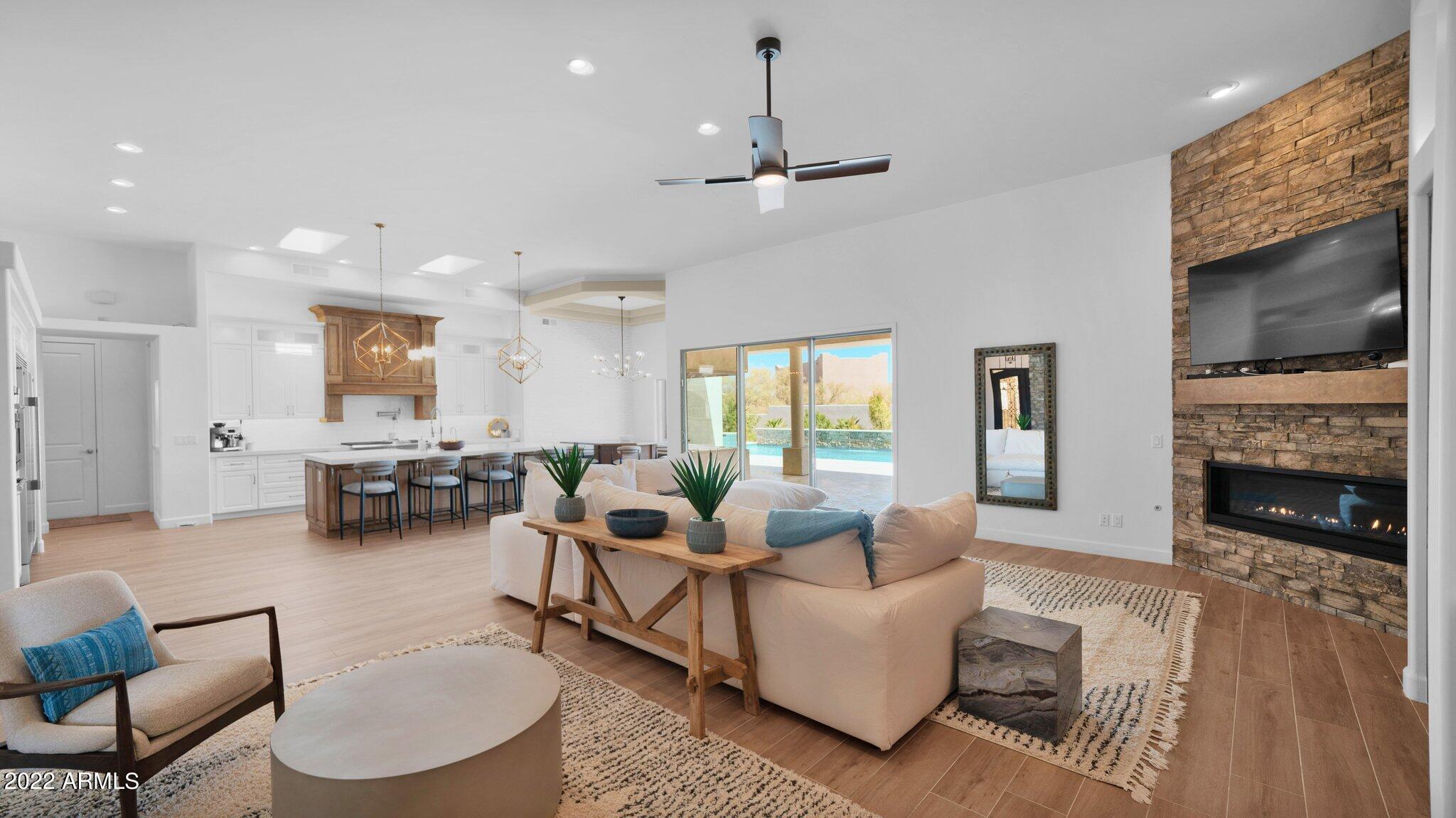 31223 East Ranch Road Cave Creek, AZ 85331 - Photo 23 of 82 Views out great room