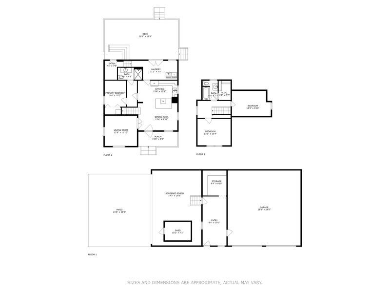 3734 Weechik Road Sawyer, MI 49125 - Photo 46 of 49 All Level Floor Plan Plus Pole Building