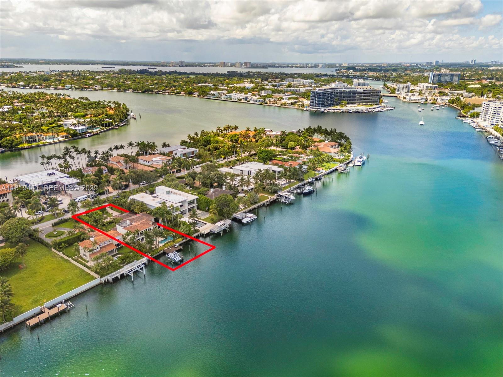 6535 Allison Road Miami Beach, FL 33141 - Photo 2 of 60 an aerial view of residential houses with outdoor space