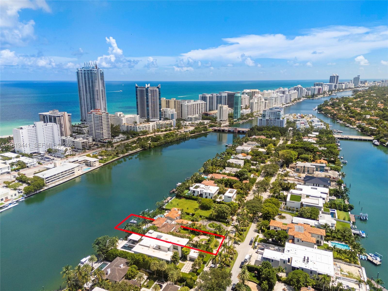 6535 Allison Road Miami Beach, FL 33141 - Photo 24 of 60 a view of a city with ocean