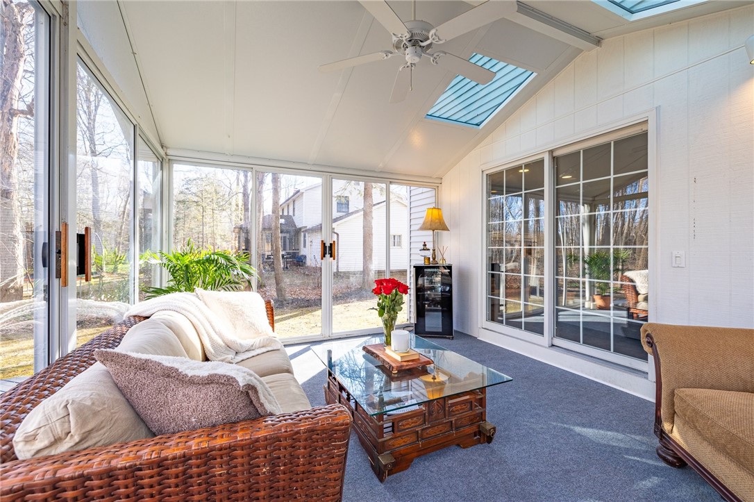 693 Audley End Webster, NY 14580 - Photo 28 of 41 3 SEASON SUNROOM SLIDING GLASS DOORS ENTER THE FAM