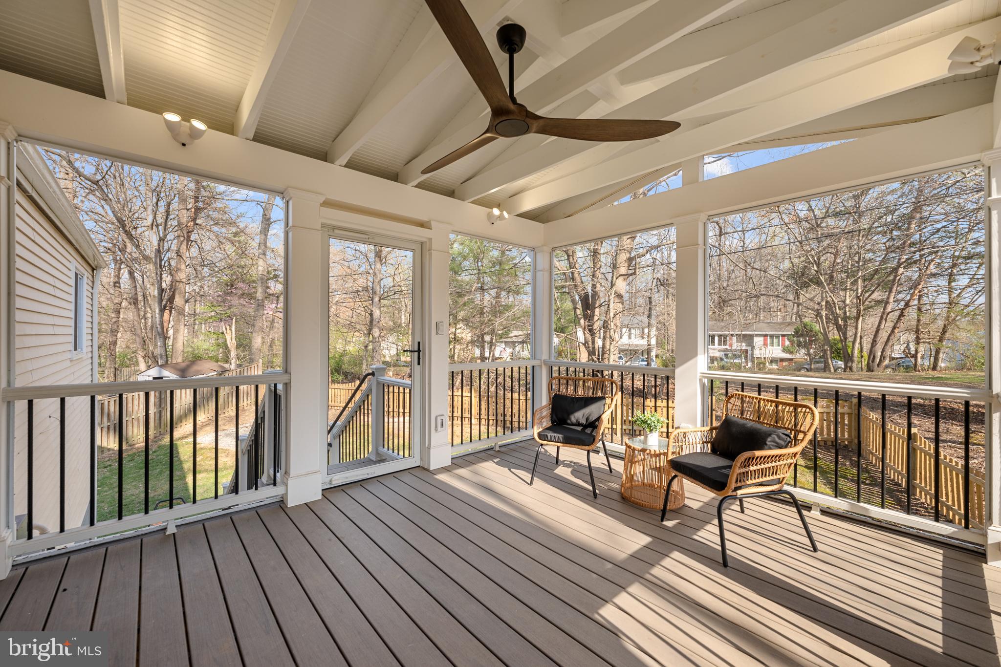 8463 Yellow Leaf Court Springfield, VA 22153 - Photo 4 of 38 Screened In Porch