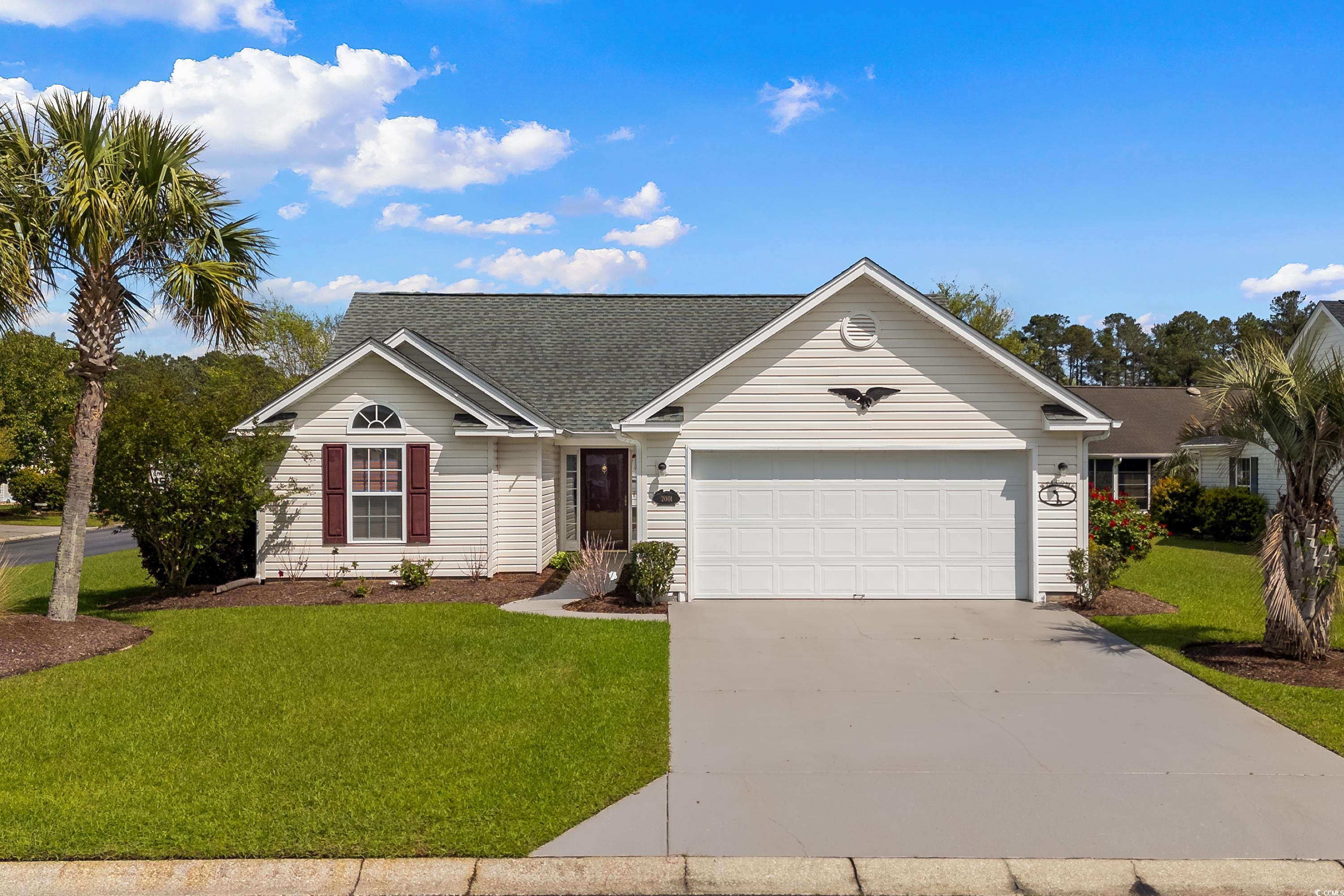 2001 Neath Court Myrtle Beach, SC 29588 - Photo 1 of 31 Ranch-style home featuring a front yard, a shingle