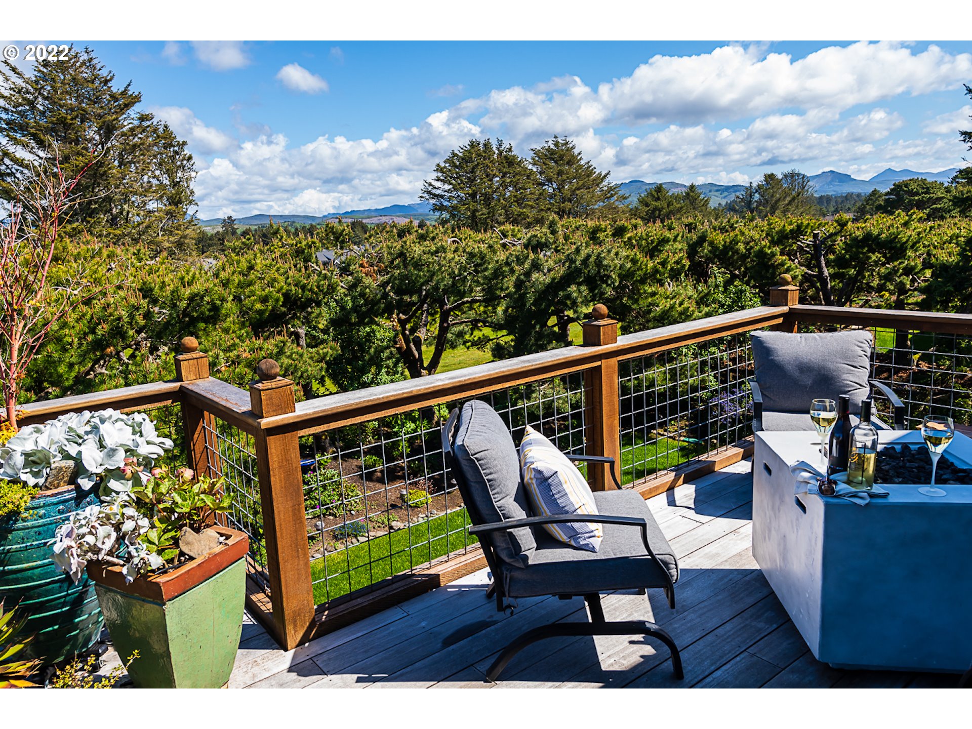 4805 High Ridge Road Gearhart, OR 97138 - Photo 29 of 29 a view of a chairs in a balcony