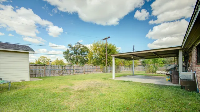 a view of outdoor space and yard