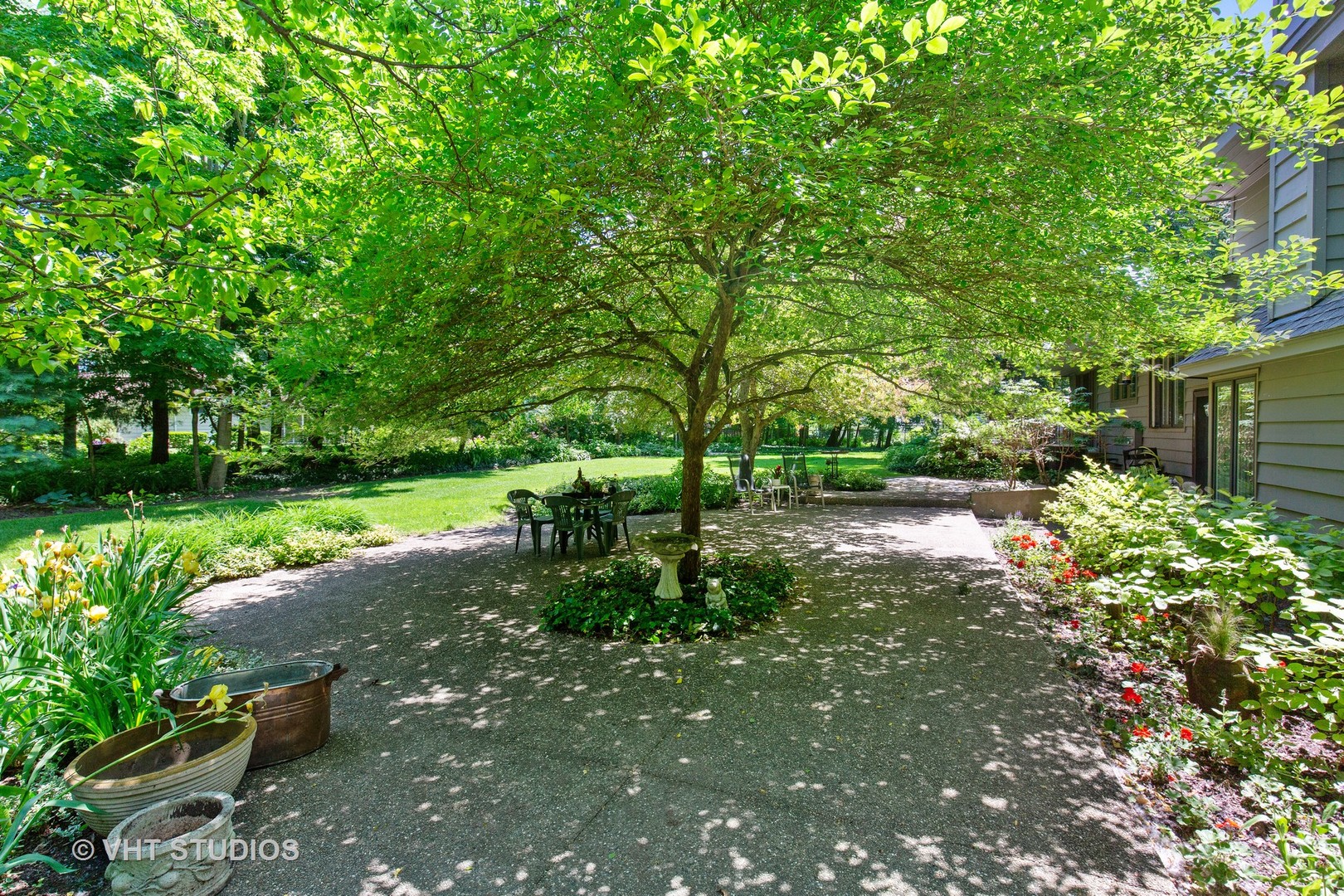 465 Riverside Drive Crystal Lake, IL 60014 - Photo 26 of 30 a view of a street with a yard