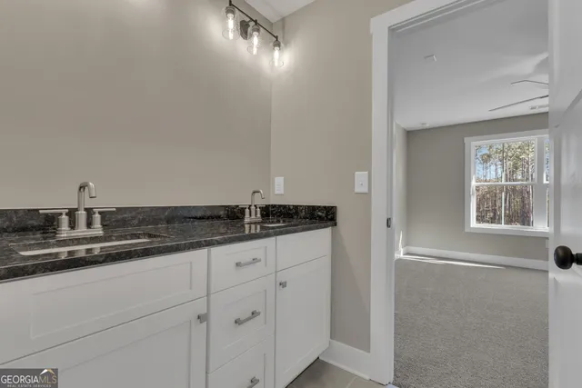 a view of a rack on the wall