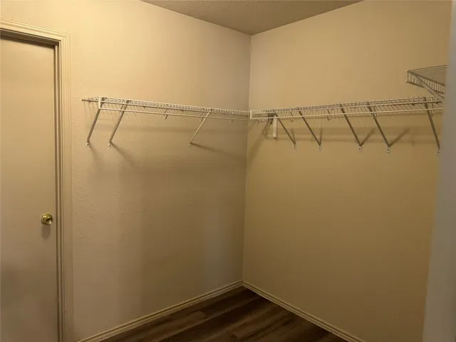 a view of walk in closet