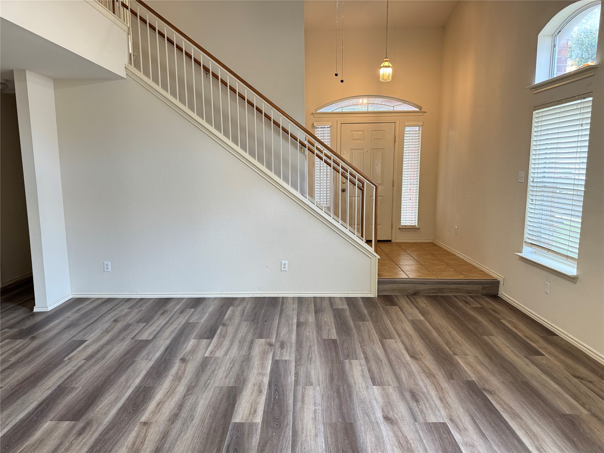 501 Grey Feather Court Round Rock, TX 78665 - Photo 3 of 30 a view of entryway with wooden floor