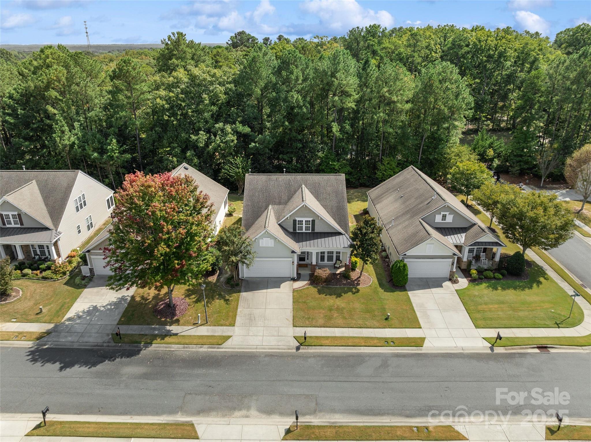10471 Scotland Avenue Fort Mill, SC 29707 - Photo 15 of 20 an aerial view of a house with garden space and street view