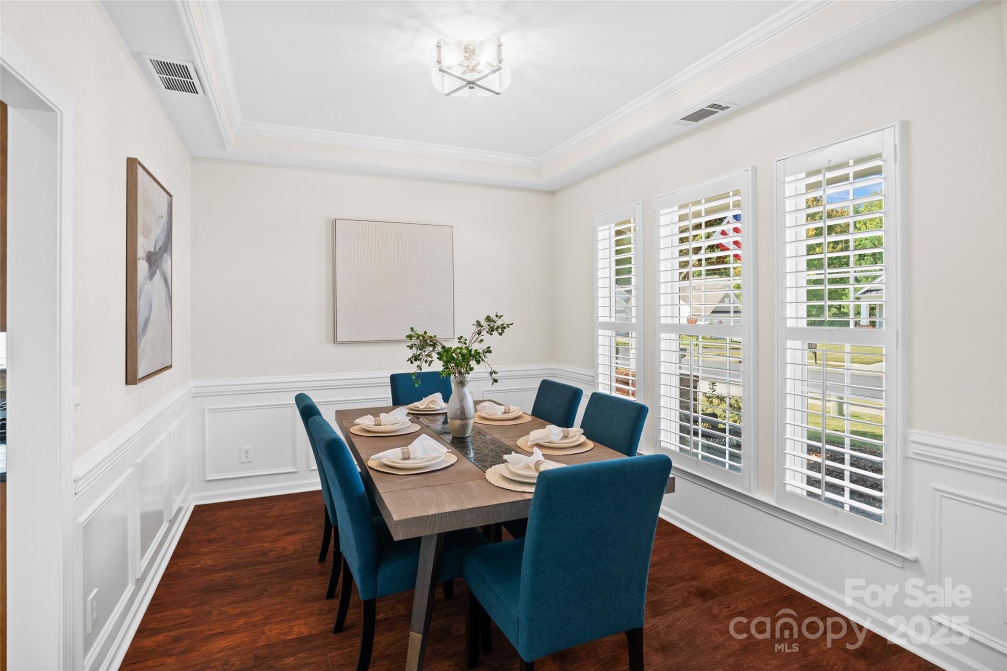 10471 Scotland Avenue Fort Mill, SC 29707 - Photo 3 of 20 a view of a dining room with furniture window and wooden floor