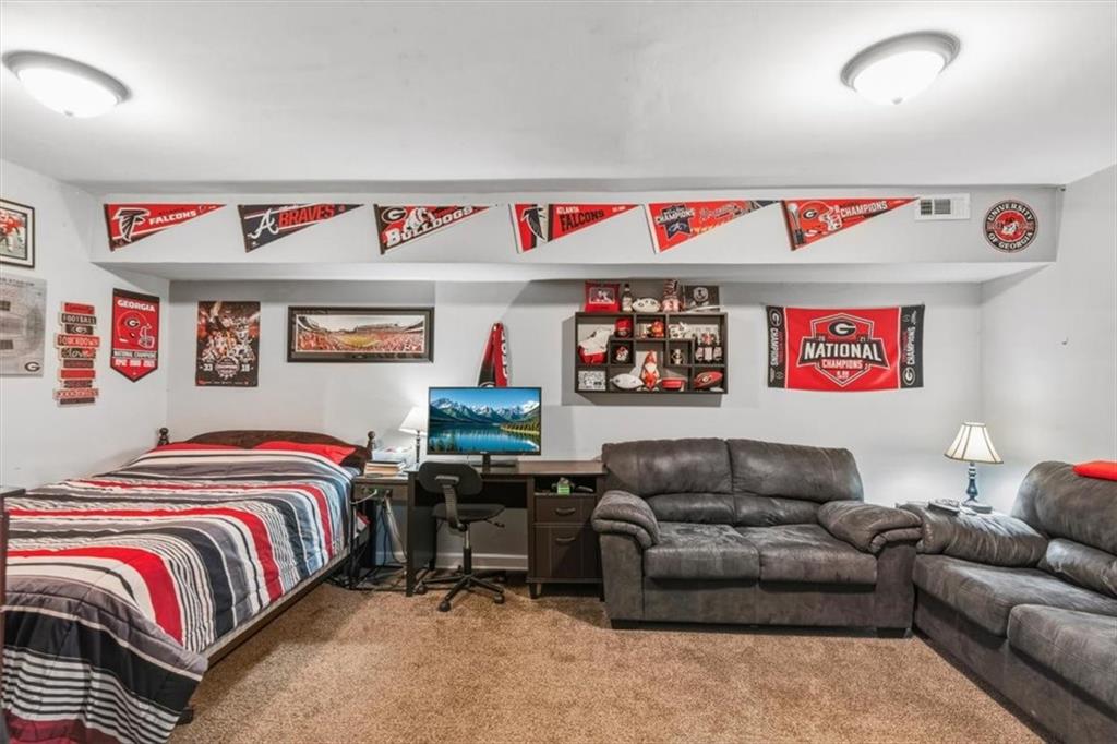 60 Sugar Birch Way Dallas, GA 30132 - Photo 16 of 31 a theatre with furniture and a couch