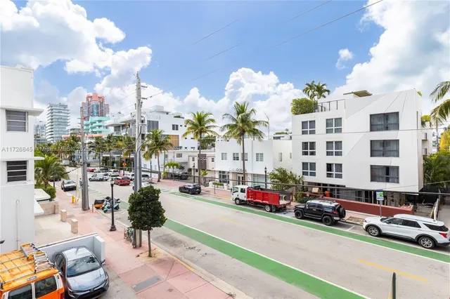 a cars parked in front of a building