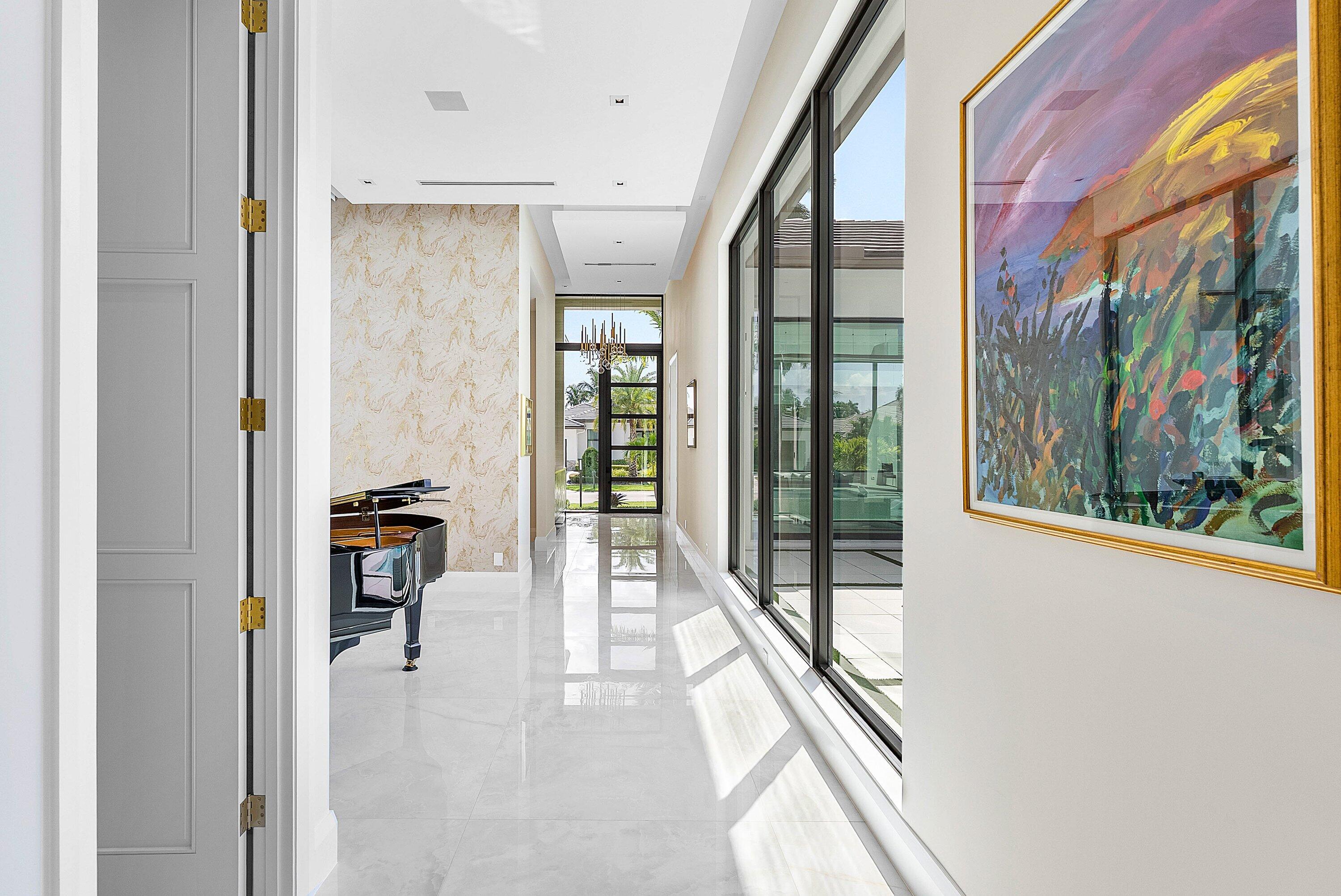 17615 Foxborough Lane Boca Raton, FL 33496 - Photo 15 of 120 Music Gallery overlooking courtyard