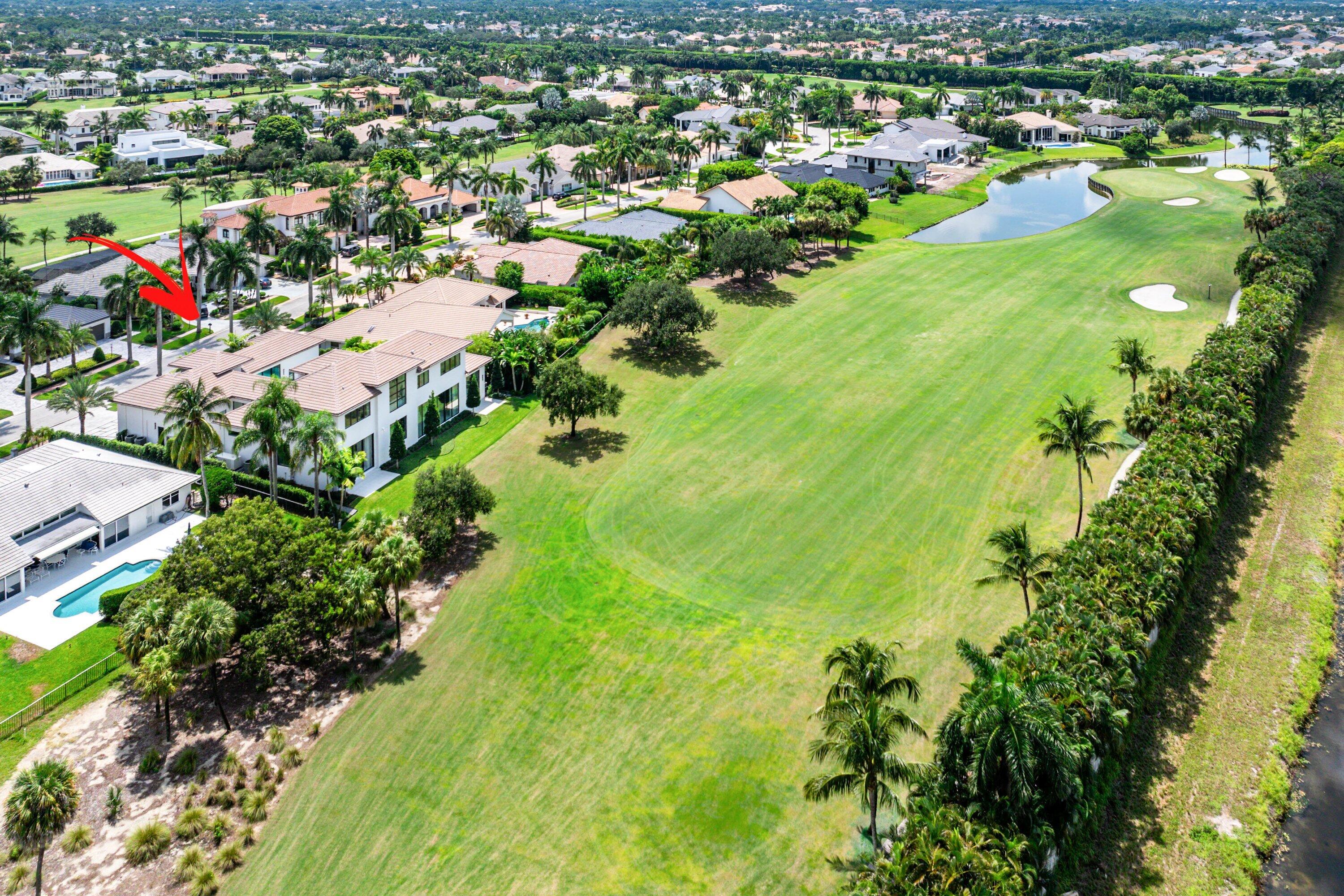 17615 Foxborough Lane Boca Raton, FL 33496 - Photo 69 of 120 an aerial view of residential houses with outdoor space and trees