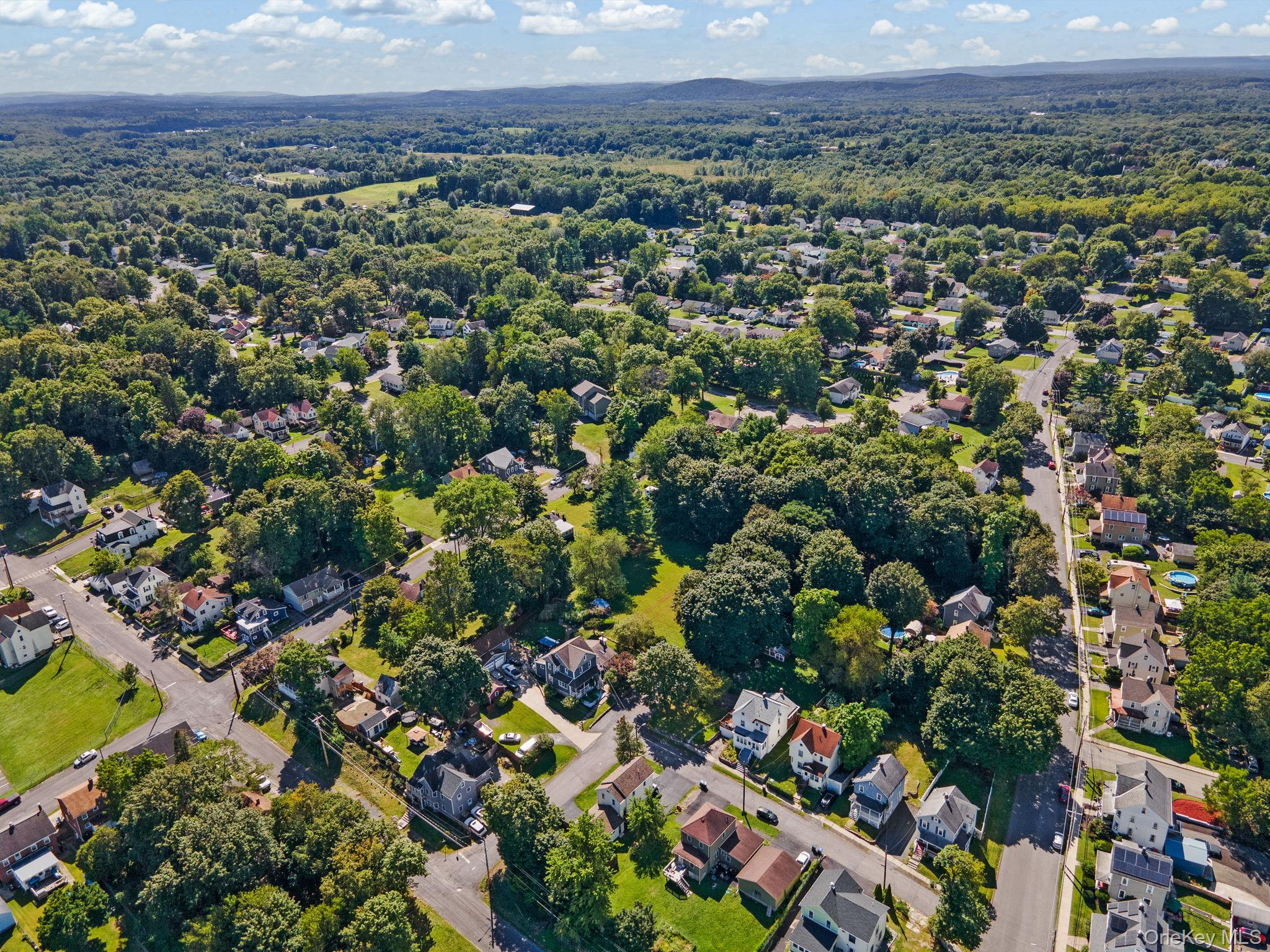1 2nd Street Walden, NY 12586 - Photo 40 of 42 Aerial overview of property's location with nearby suburban area