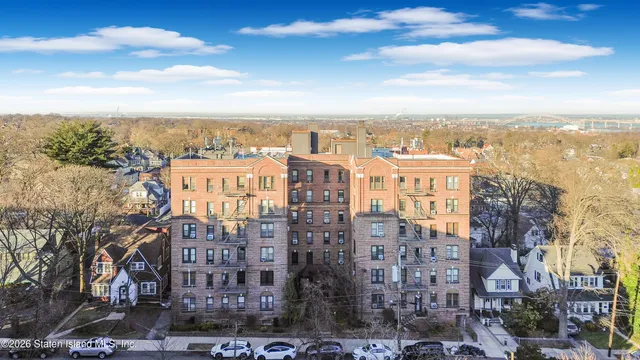 a view of a city with tall buildings
