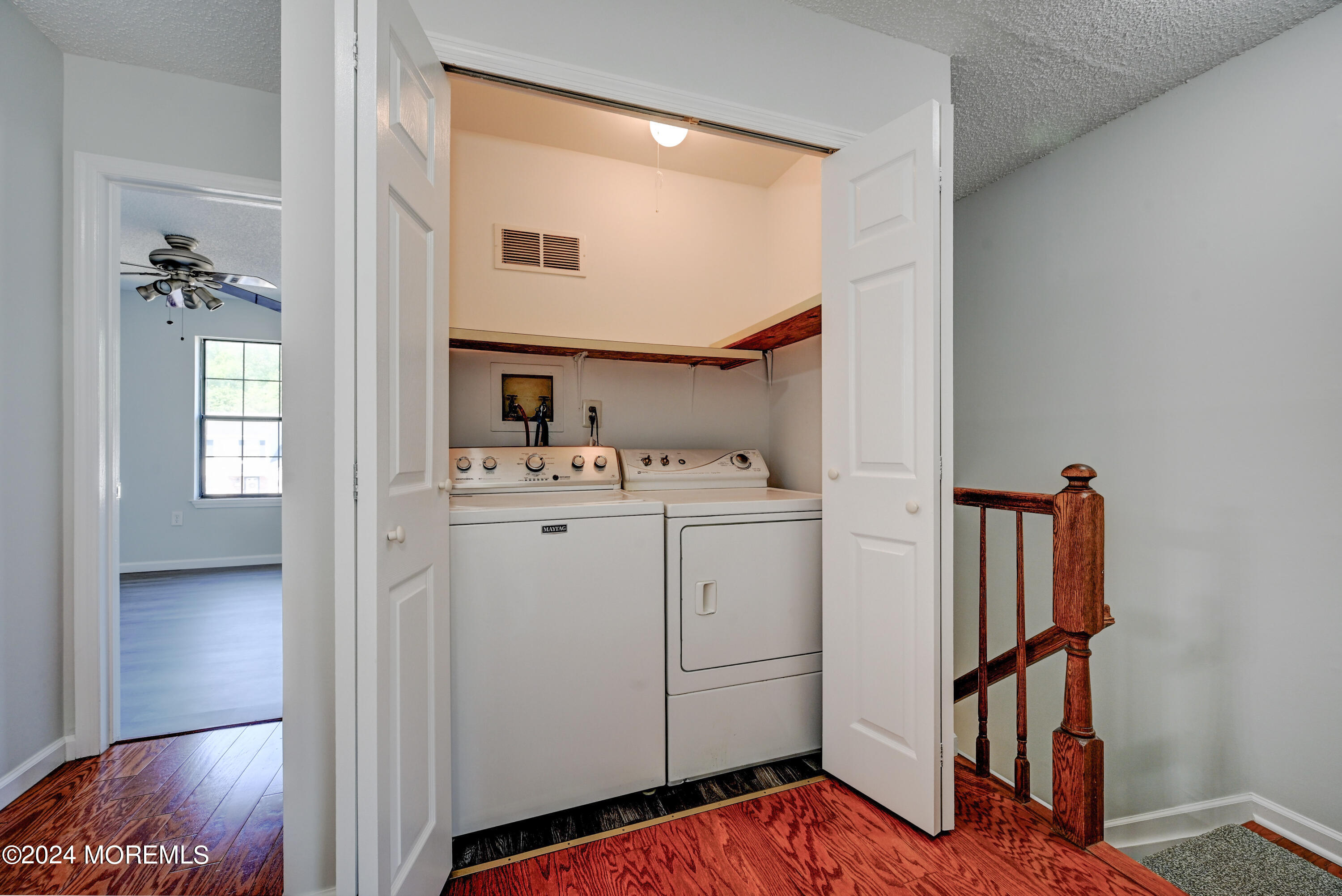44 Mariners Cove Freehold, NJ 07728 - Photo 25 of 38 a view of hallway with wooden floor