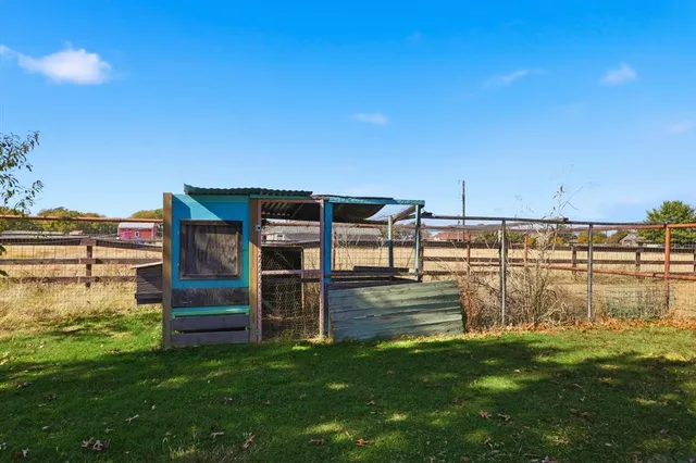 a view of a ocean with a yard