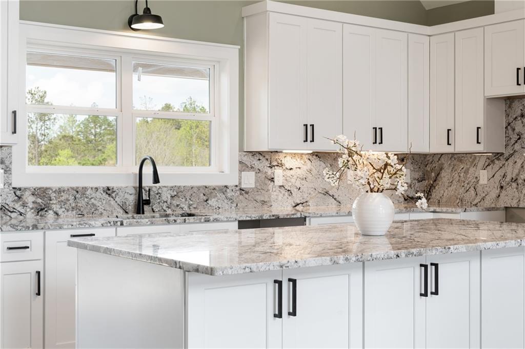 2956 Blalock Mountain Road Talking Rock, GA 30175 - Photo 4 of 65 a kitchen with granite countertop a sink and a window
