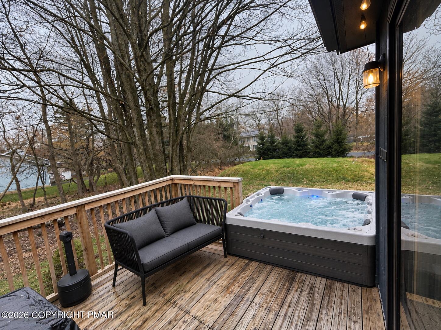 1628 Clover Road North Long Pond, PA 18334 - Photo 19 of 20 Deck/hot tub