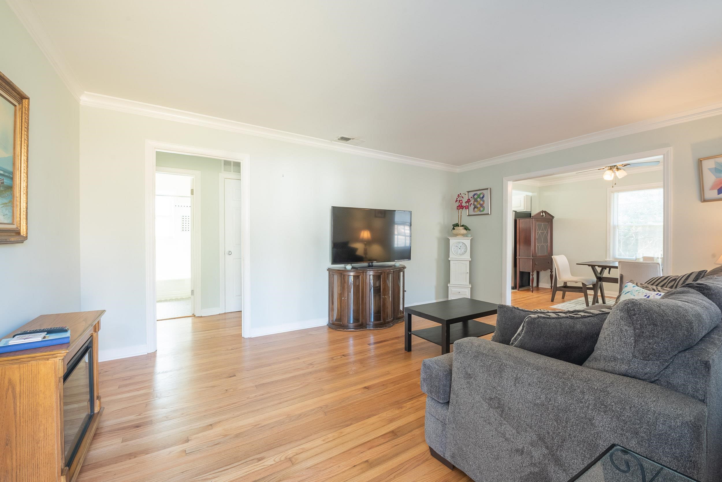 3805 Gamewell Road Memphis, TN 38111 - Photo 3 of 18 a living room with furniture and a flat screen tv