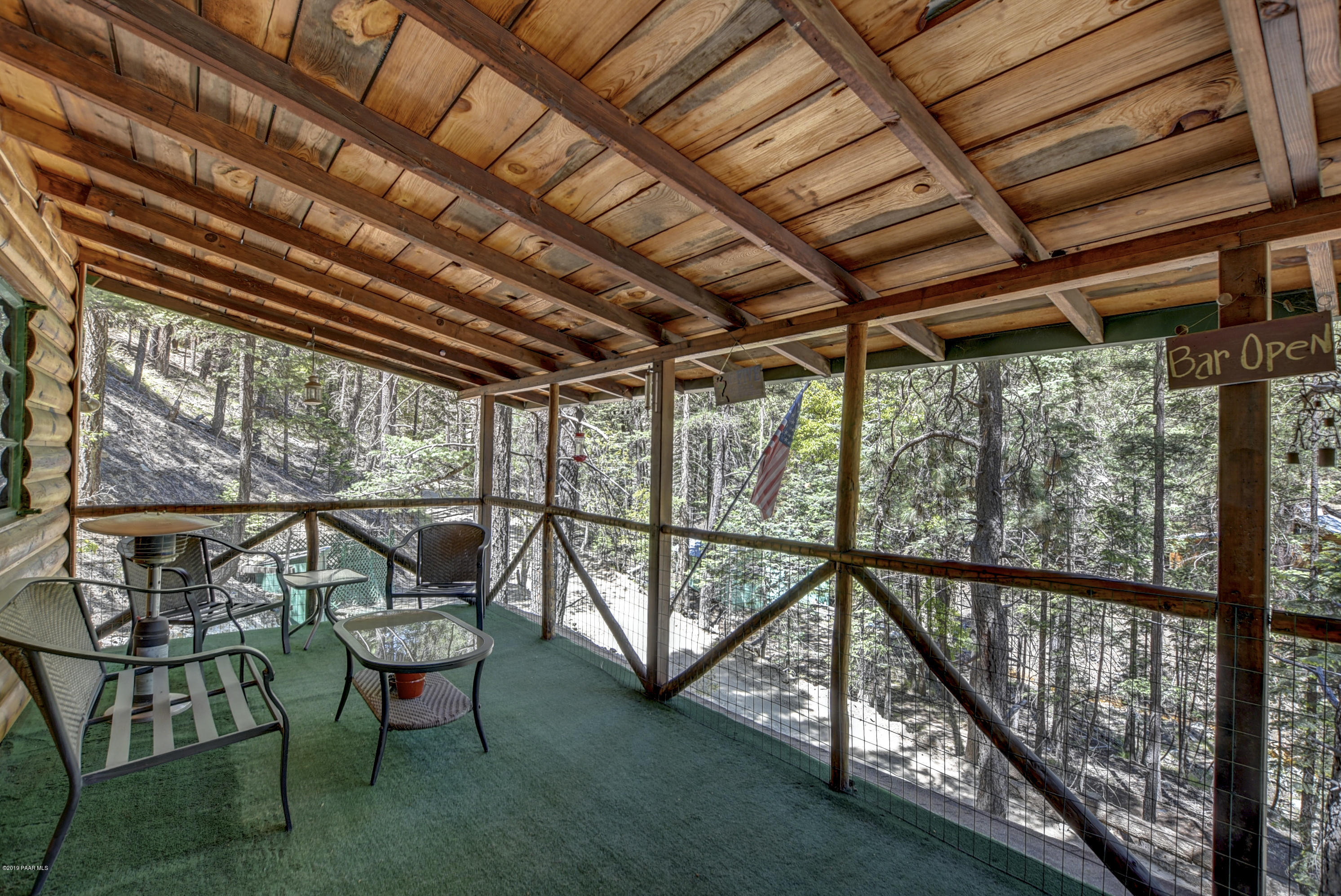 3893 East Sheldon Road Prescott, AZ 86303 - Photo 14 of 21 Front Covered Deck