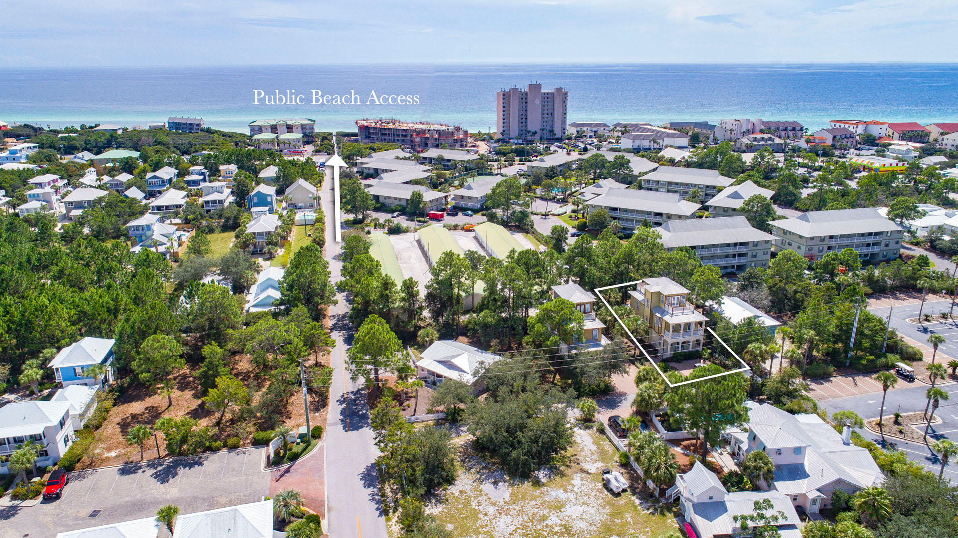 51 Old Mill Road Santa Rosa Beach, FL 32459 - Photo 24 of 24 HOME 51 Old Mill - Aerial 1