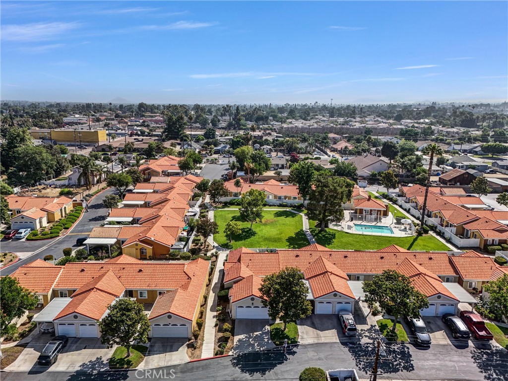 3738 Harrison Street, Unit 31 Riverside, CA 92503 - Photo 29 of 35 an aerial view of a city with lots of residential buildings
