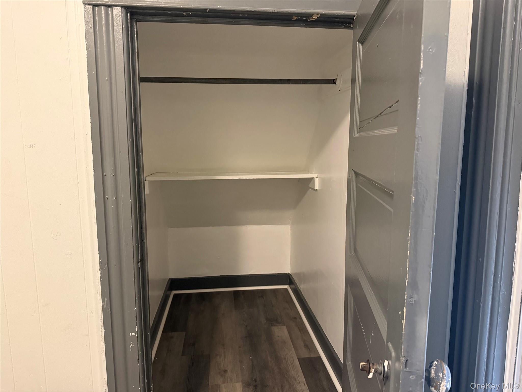 210 North Hamilton Street, Unit 1 Poughkeepsie, NY 12601 - Photo 10 of 15 a view of walk in closet with empty racks