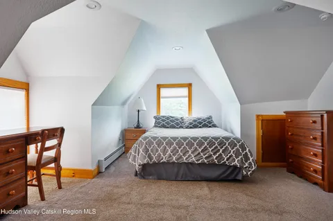 a view of a balcony with a potted plant