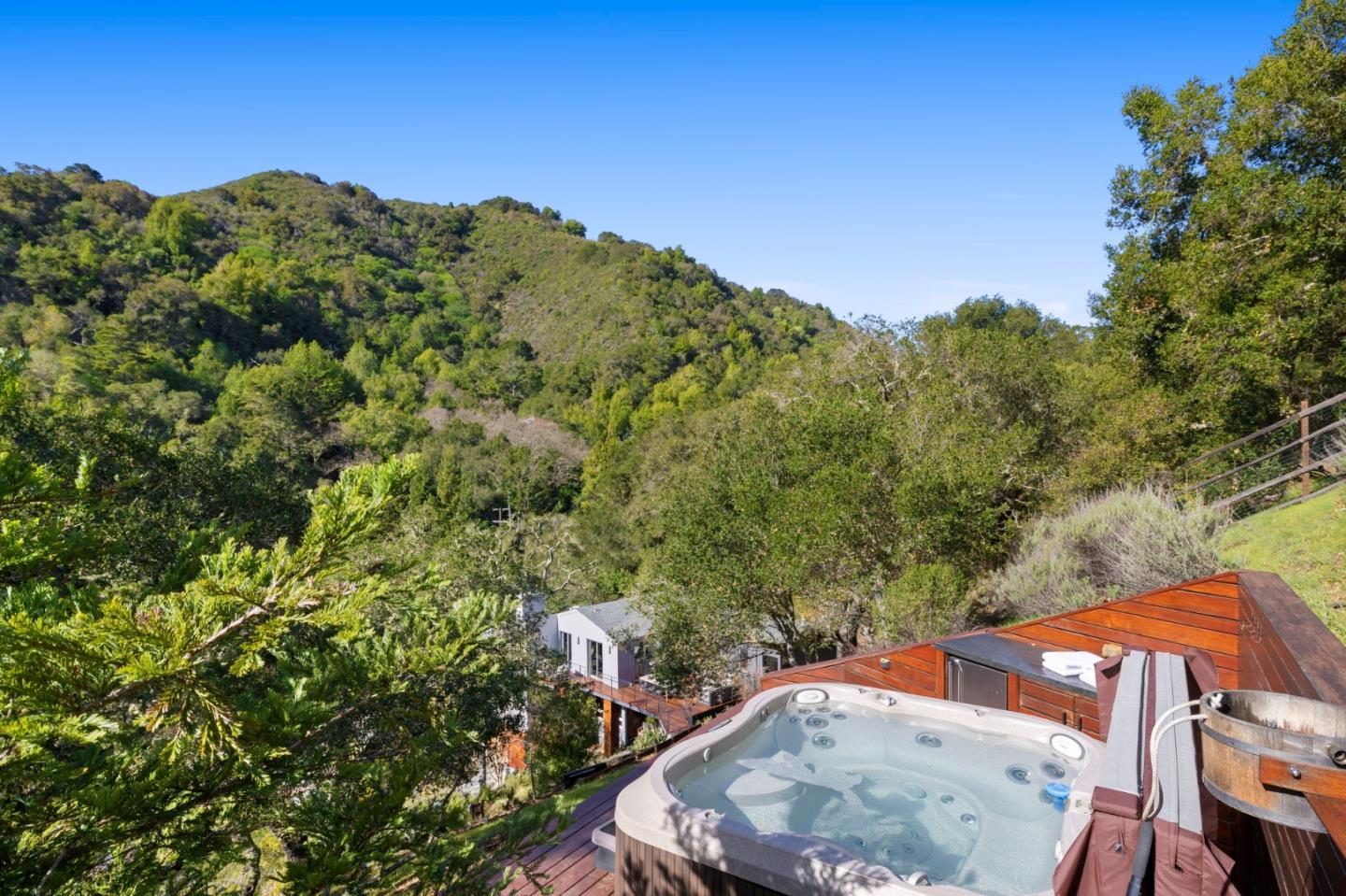 27201 Moody Road Los Altos Hills, CA 94022 - Photo 37 of 43 an aerial view of a house and mountain view