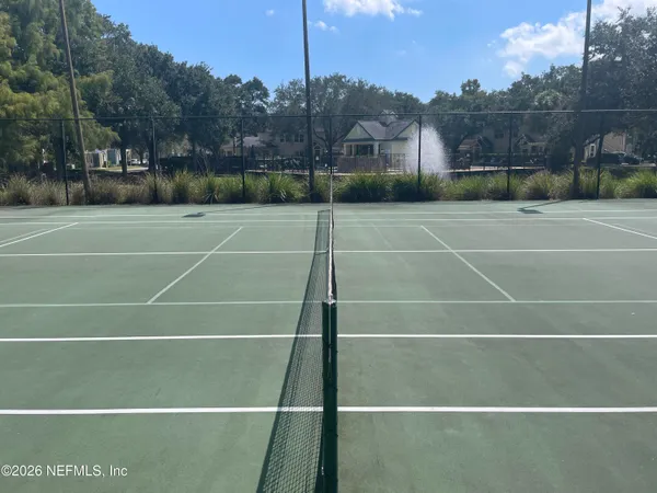 a view of a tennis court