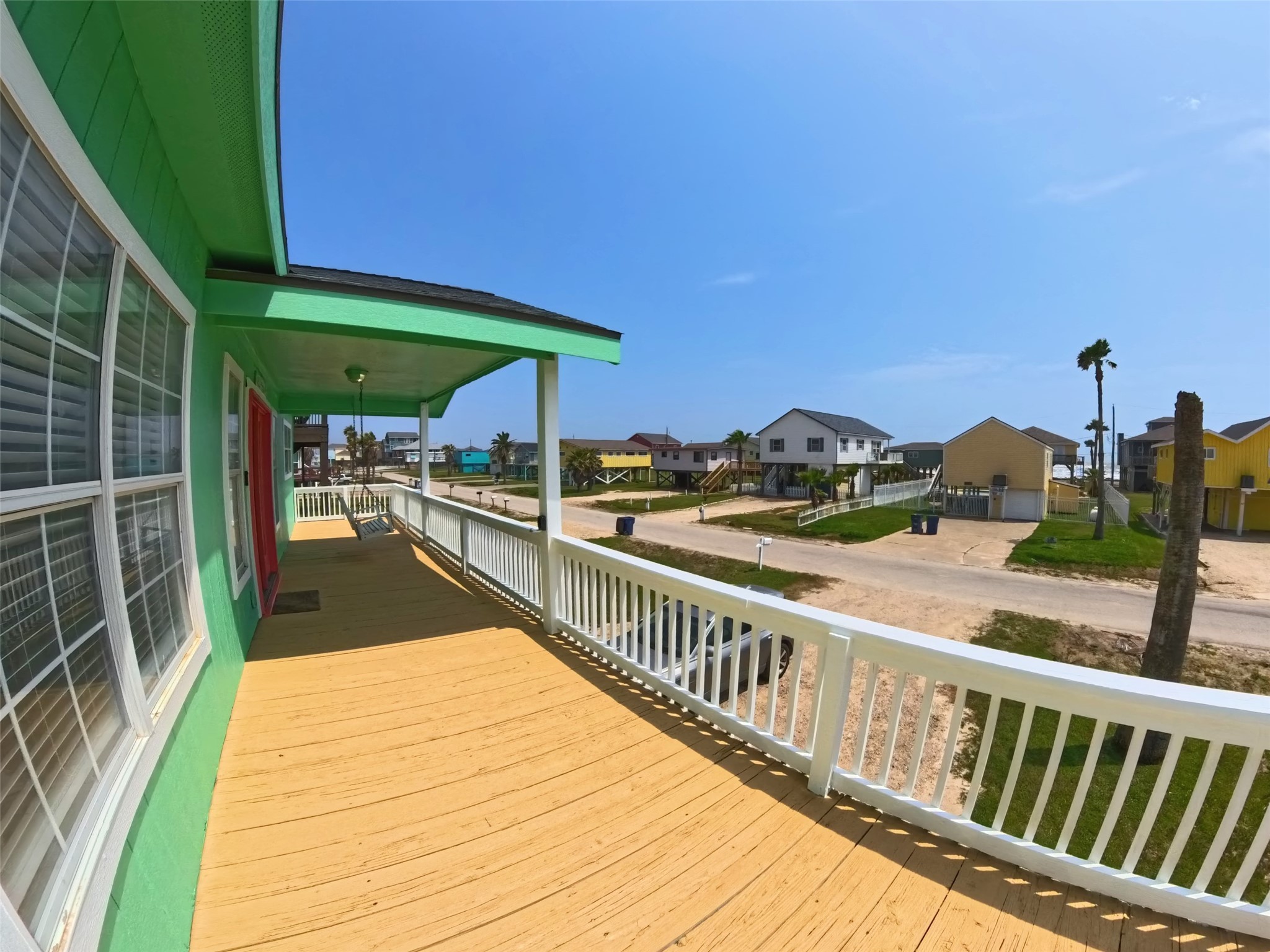 402 Seashell Drive Surfside Beach, TX 77541 - Photo 30 of 35 a view of balcony with furniture
