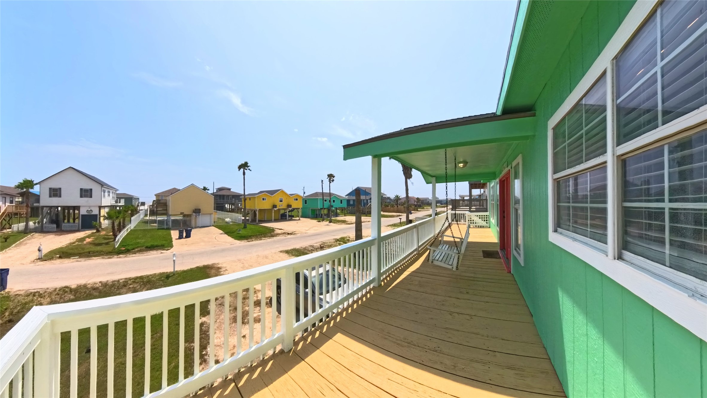 402 Seashell Drive Surfside Beach, TX 77541 - Photo 4 of 35 a view of balcony with furniture