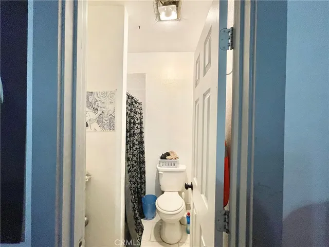 a bathroom with a toilet