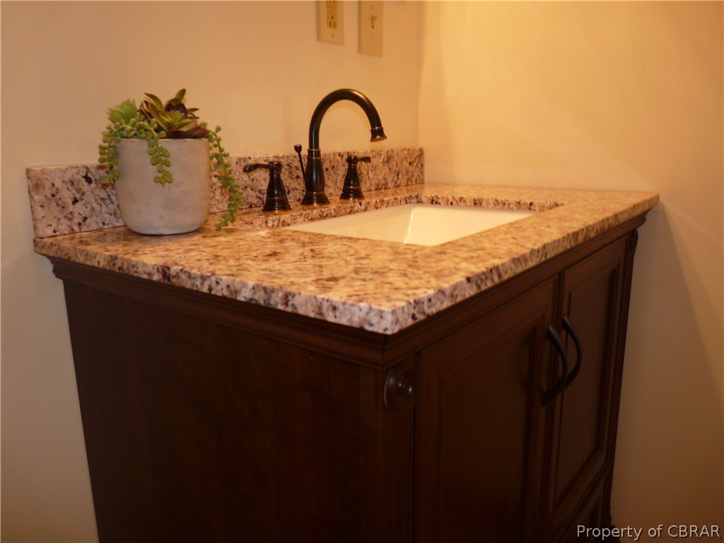 1379 Centerville Road Shacklefords, VA 23156 - Photo 14 of 30 New vanity with granite