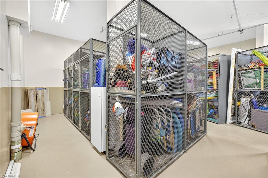 58 North Collier Boulevard, Unit 1606 Marco Island, FL 34145 - Photo 25 of 37 a view of a storage room with a lot of stuff