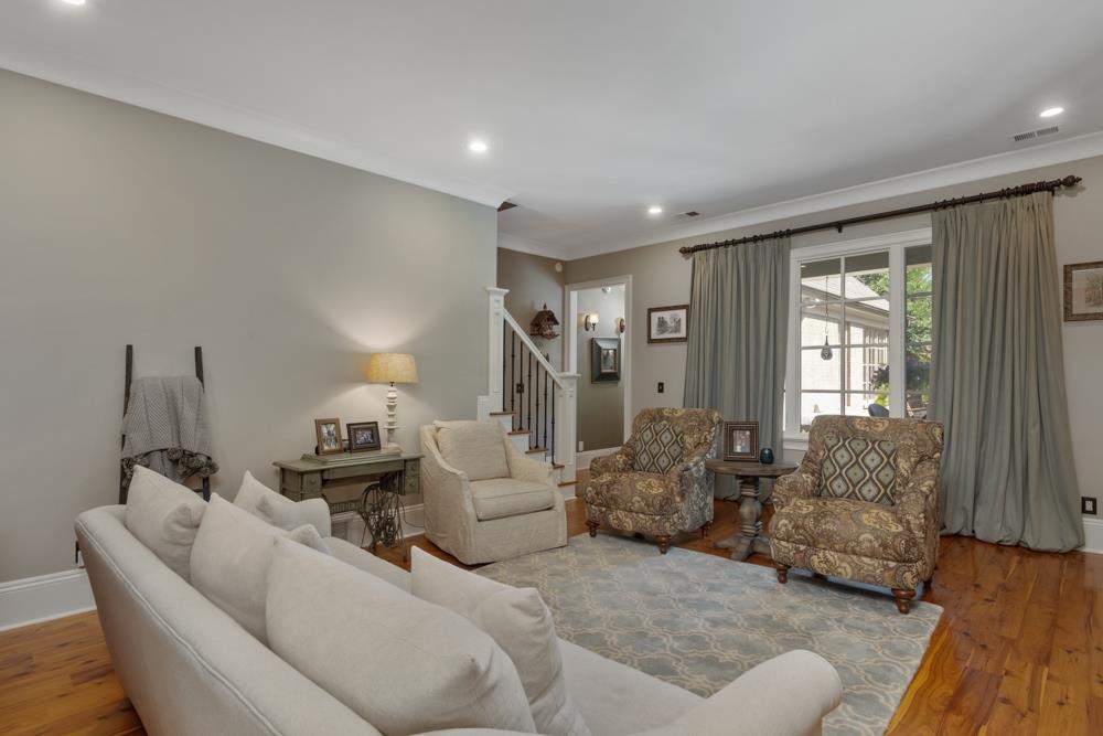 5097 Cole Road Memphis, TN 38117 - Photo 6 of 25 a living room with furniture window and a wooden floor