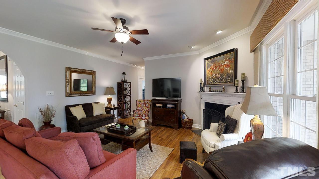 4012 Stone Summit Lane Raleigh, NC 27603 - Photo 7 of 20 Wood Fireplace