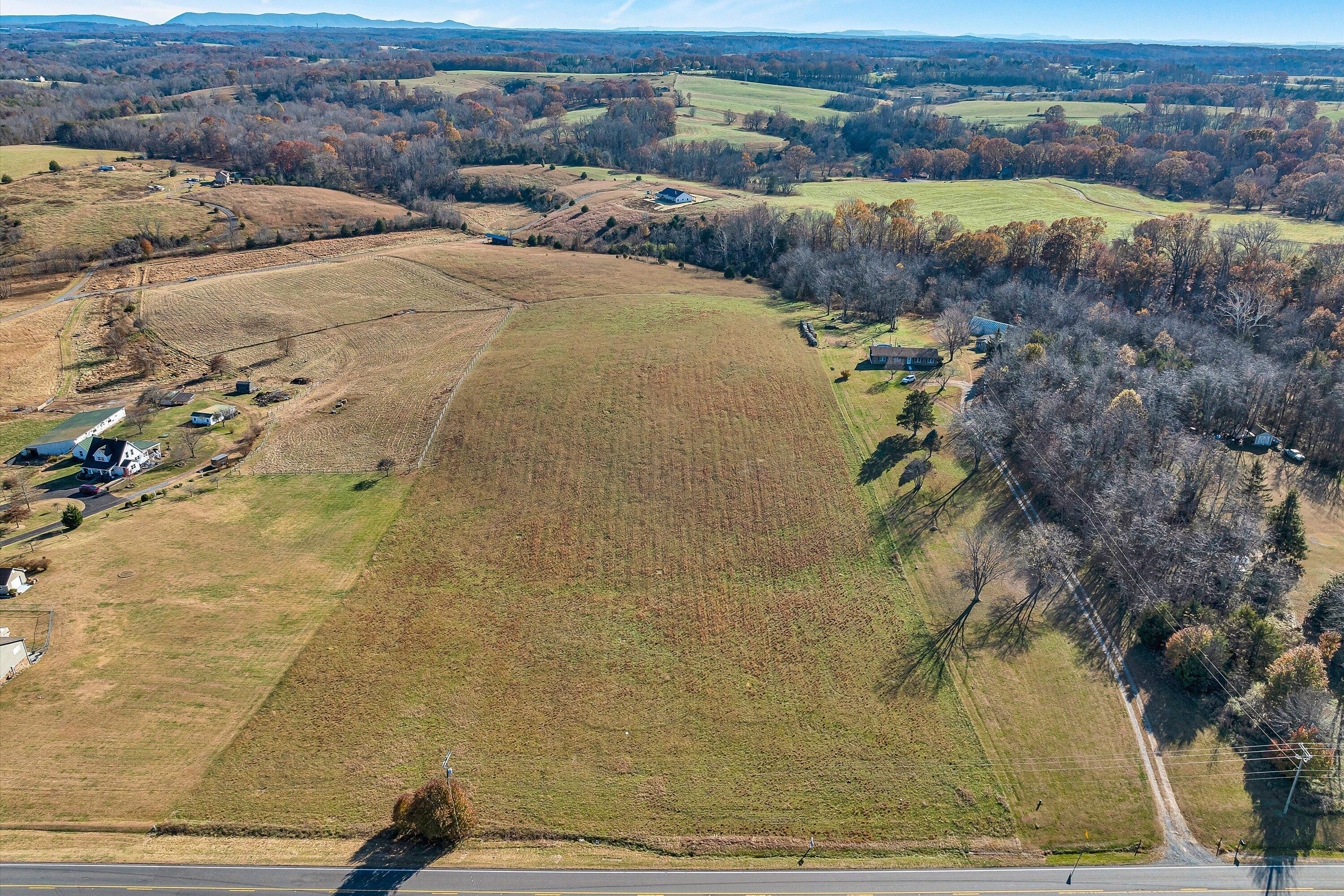 0 Stewartsville Road Moneta, VA 24121 - Photo 4 of 7 an aerial view of residential houses with outdoor space