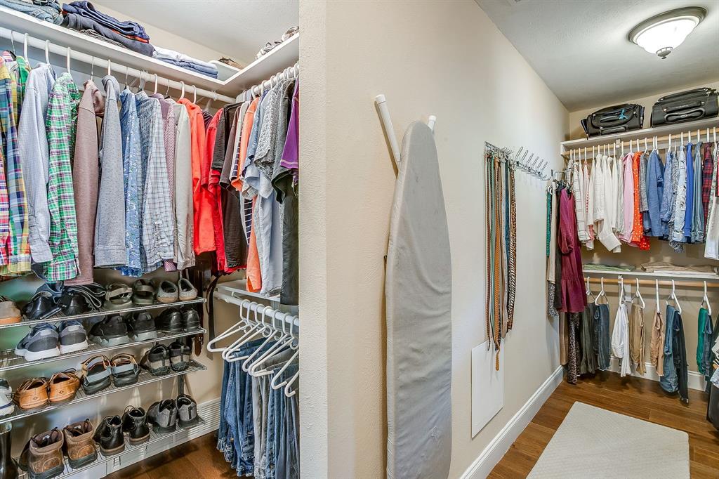 1816 Granada Road Fort Worth, TX 76116 - Photo 21 of 40 a view of walk in closet with clothes