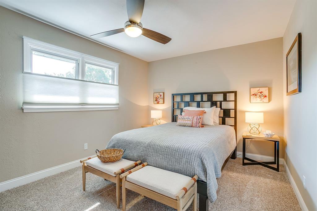 1816 Granada Road Fort Worth, TX 76116 - Photo 24 of 40 a bedroom with a bed and a window