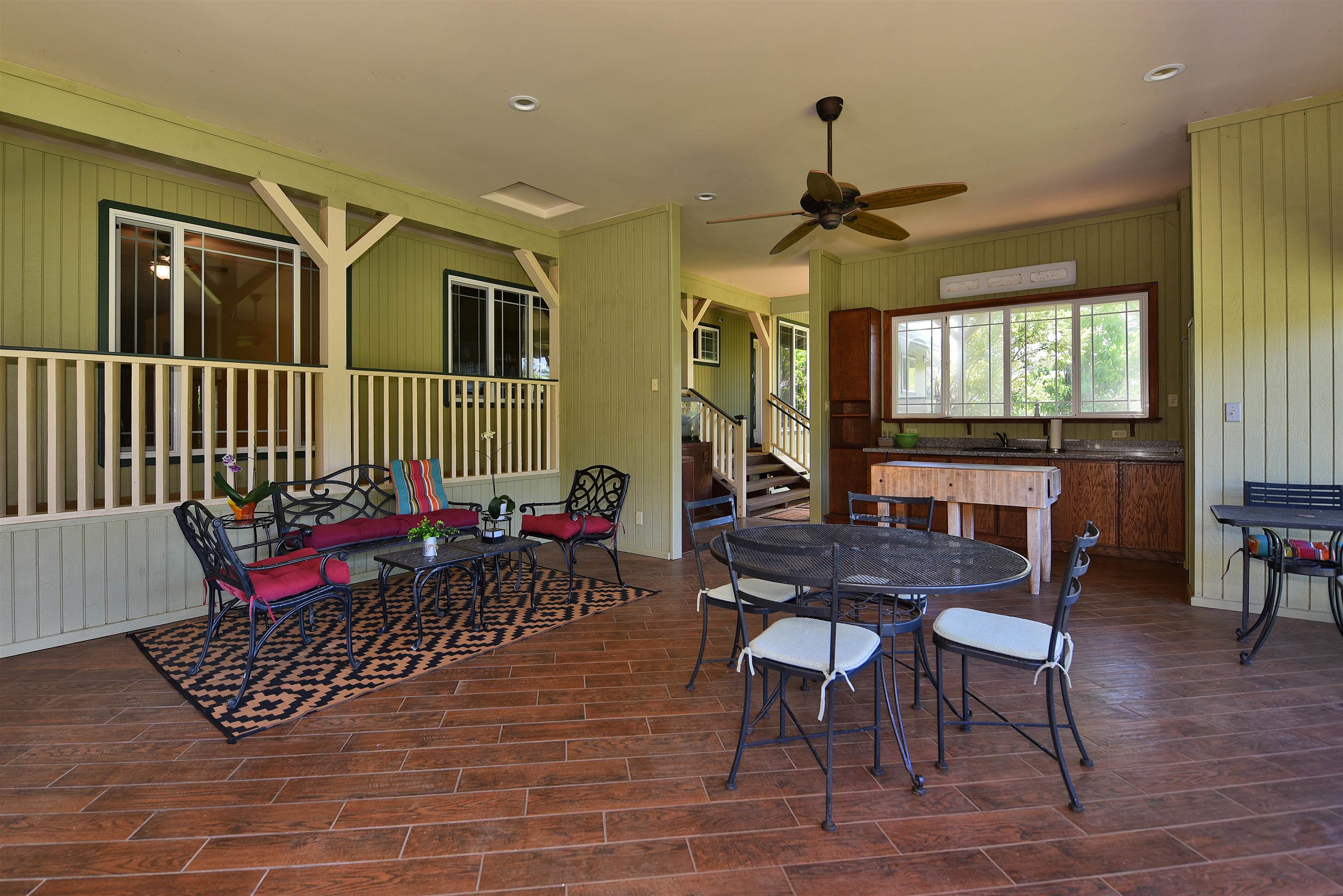 1525 Kaupakalua Road Haiku, HI 96708 - Photo 31 of 47 a view of a livingroom with furniture and window