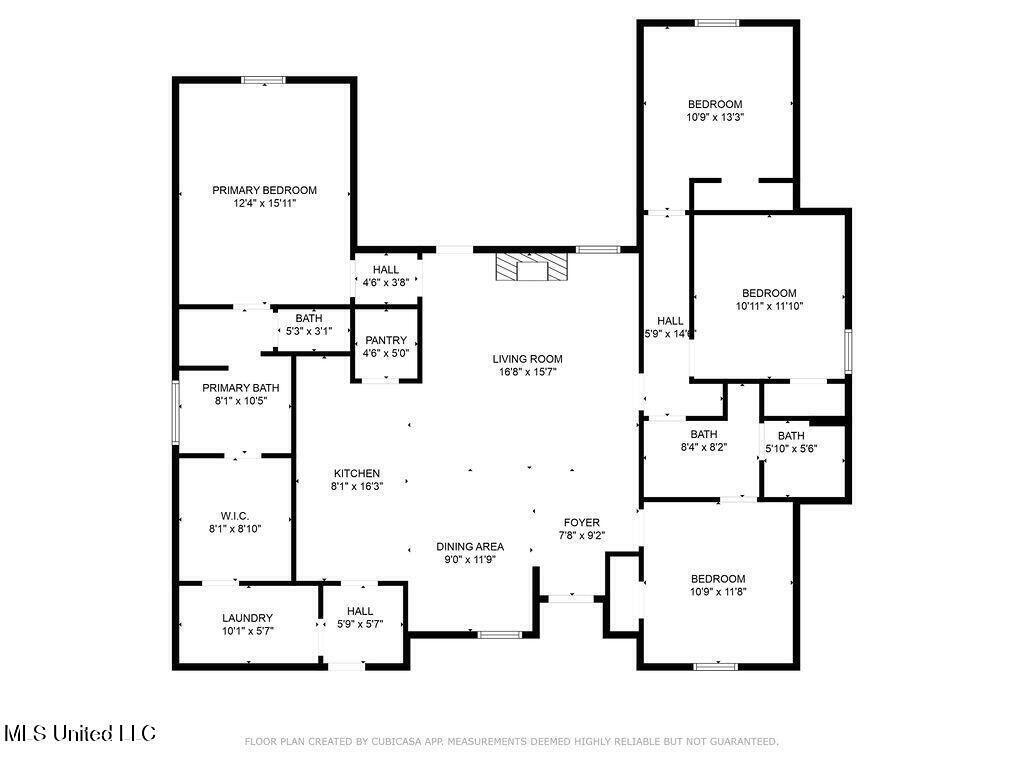 112 Serenity Lane Pearl, MS 39208 - Photo 36 of 36 Floor Plan