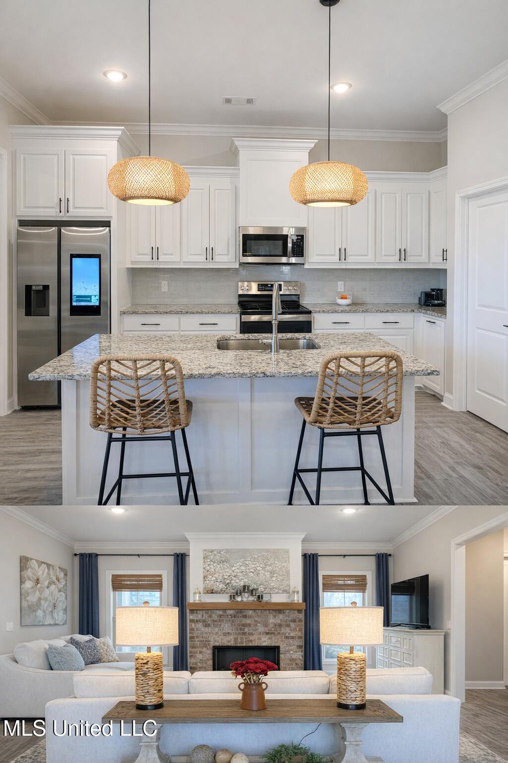 112 Serenity Lane Pearl, MS 39208 - Photo 6 of 21 Kitchen/Living Room