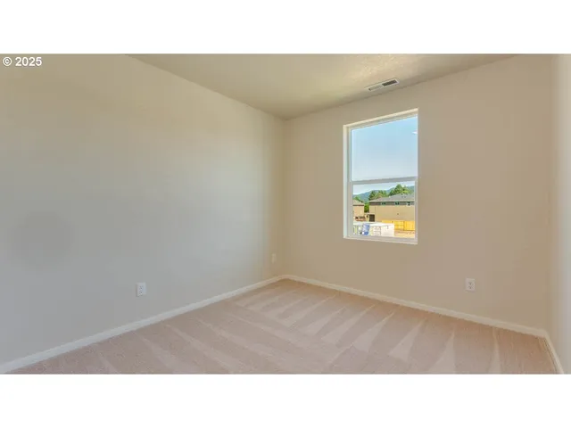 a open hall with a bench