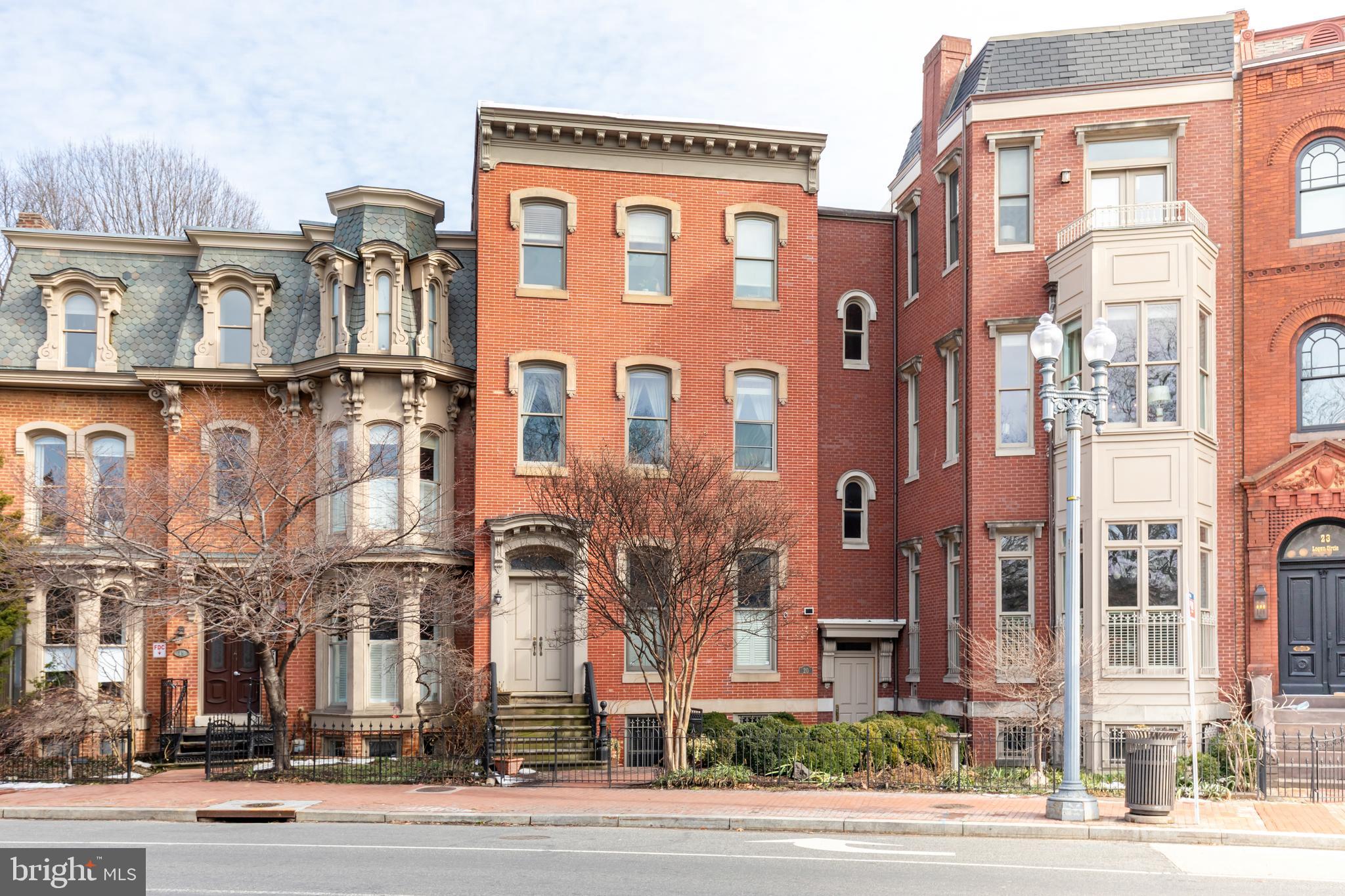 Directly on iconic Logan Circle