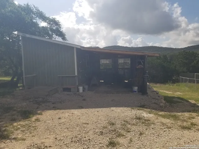 a view of outdoor space with ocean view